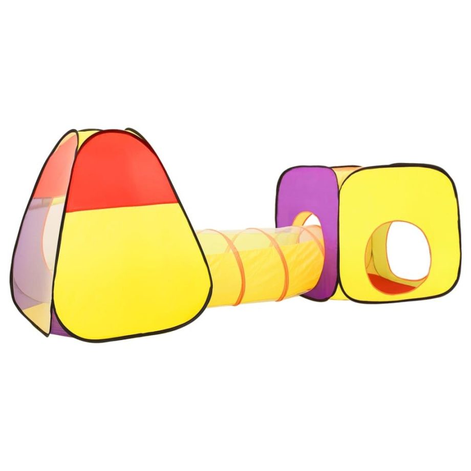 vidaXL Cort de joaca pentru copii, multicolor, 255x80x100 cm